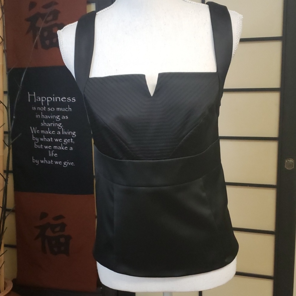 WHBM BLACK TOP
